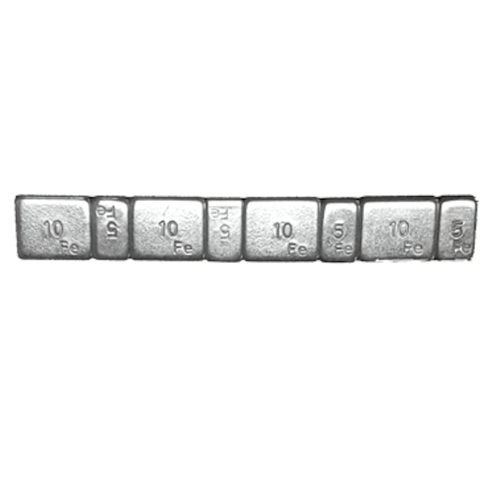 Contrapeso Adesivo de Aço 66ZN 5g/10g Baixo 60g com 50 Unidades JEDAL-366160Z