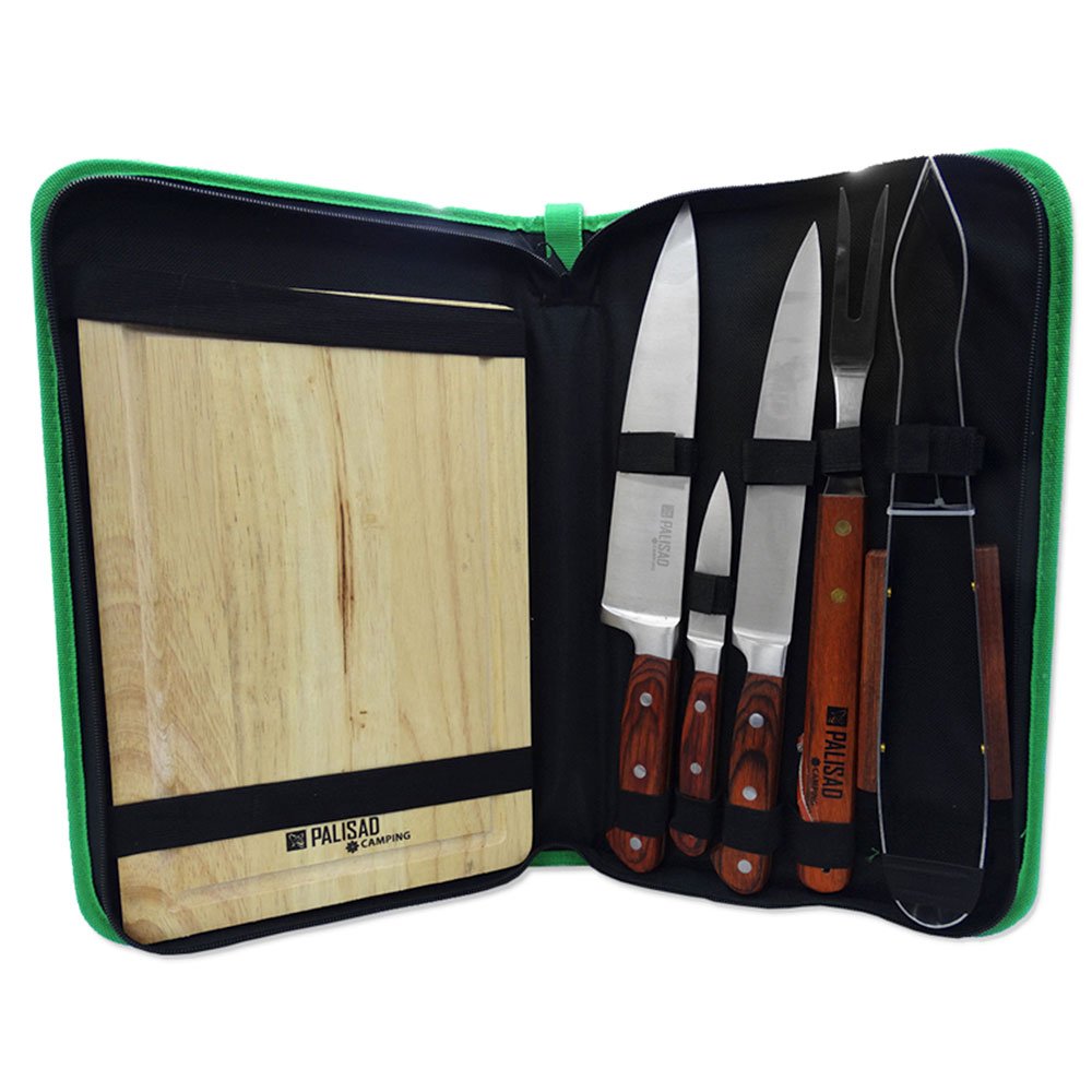 Kit Churrasco em Inox com 8 peças PALISAD-7914955