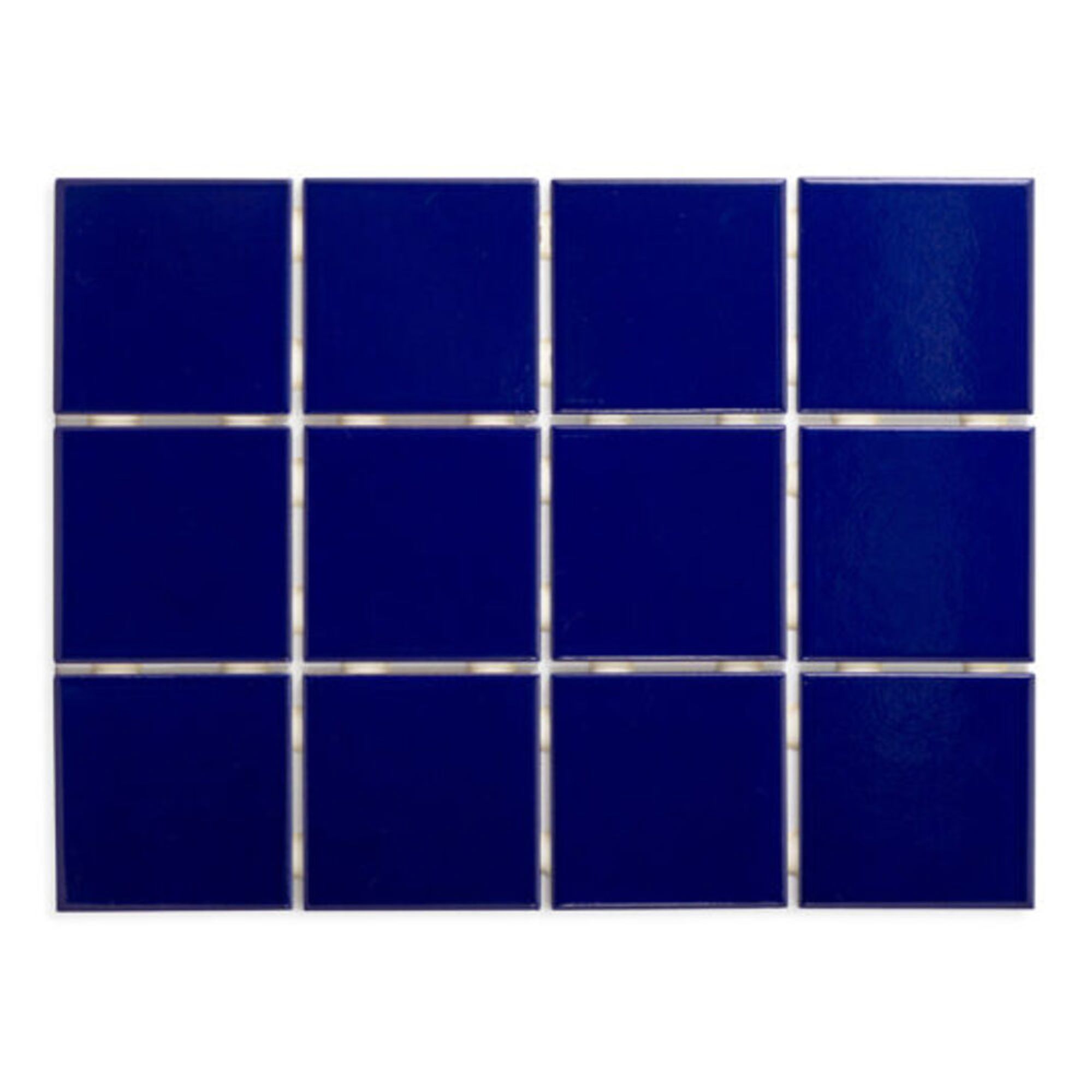 Revestimento Cobalto Bold Brilhante Azul 10x10cm 1,95m2