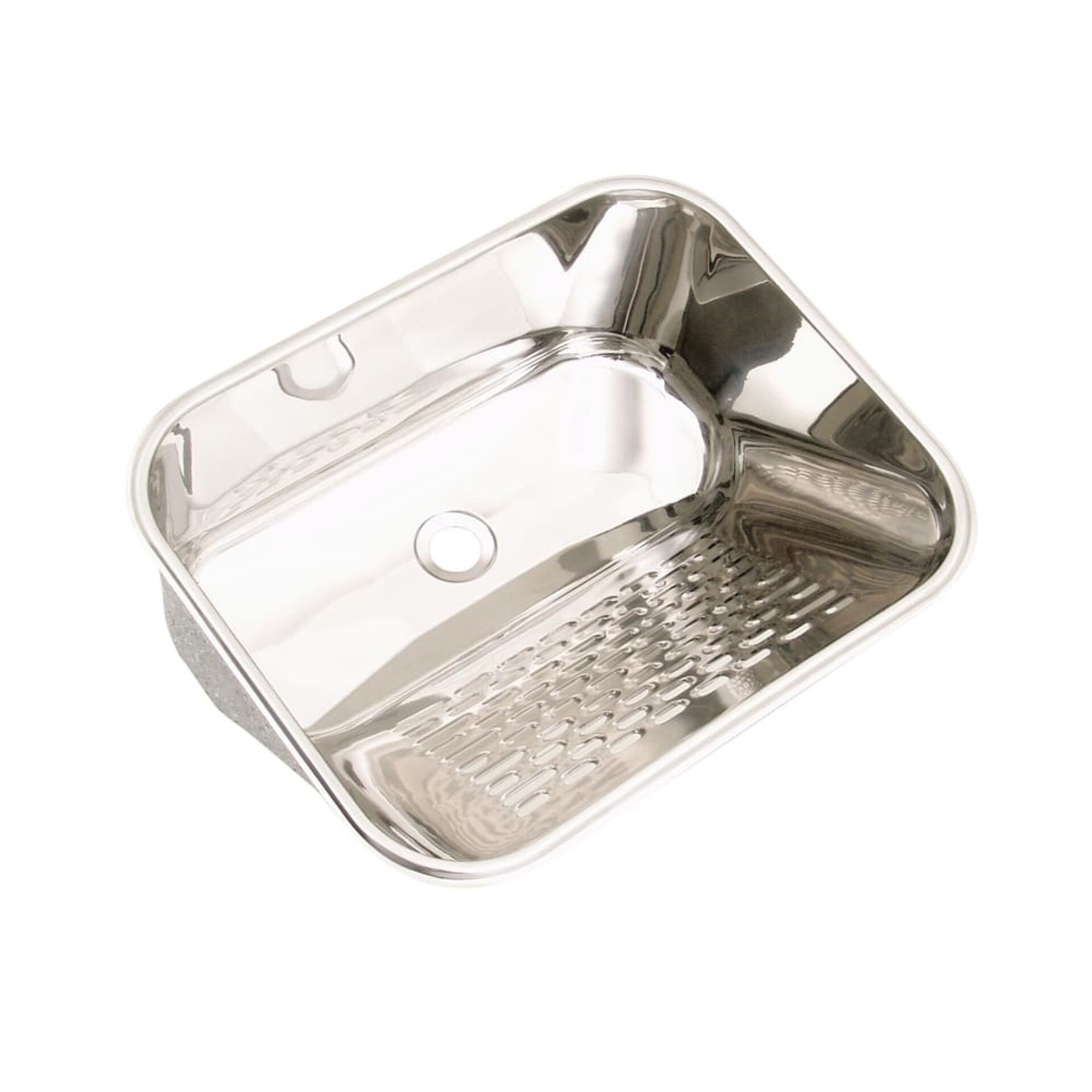 Tanque S-400 25 Litros Aço Inox Brilhante Fabrinox