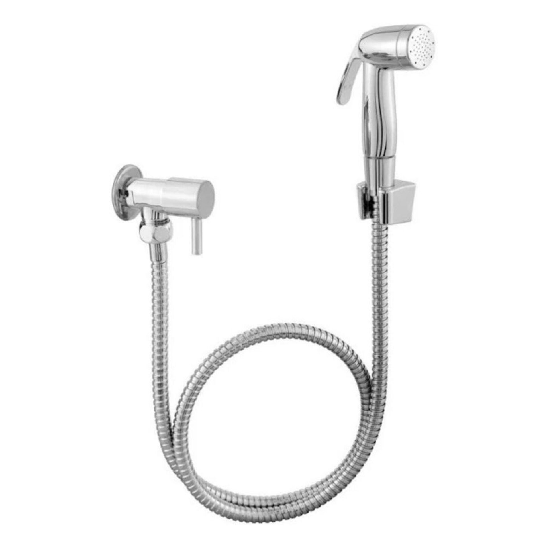 Ducha Higiênica Metálica com Registro C61 Pérola