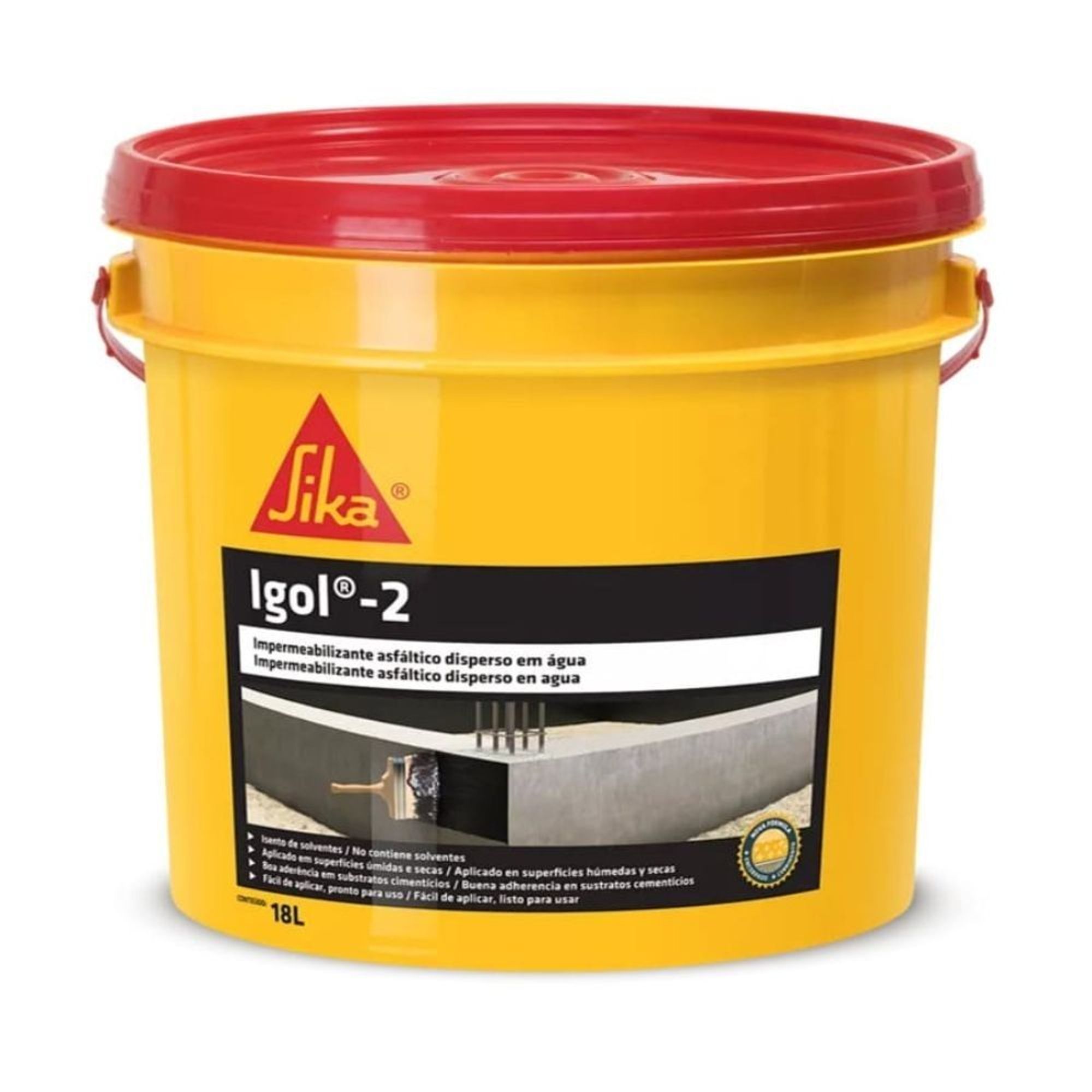 Impermeabilizante Asfáltico Igol2 18l Sika