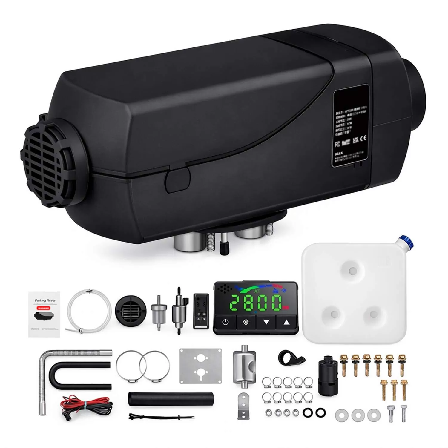 Aquecedor Ambiente Diesel 12v Motorhome Trailer