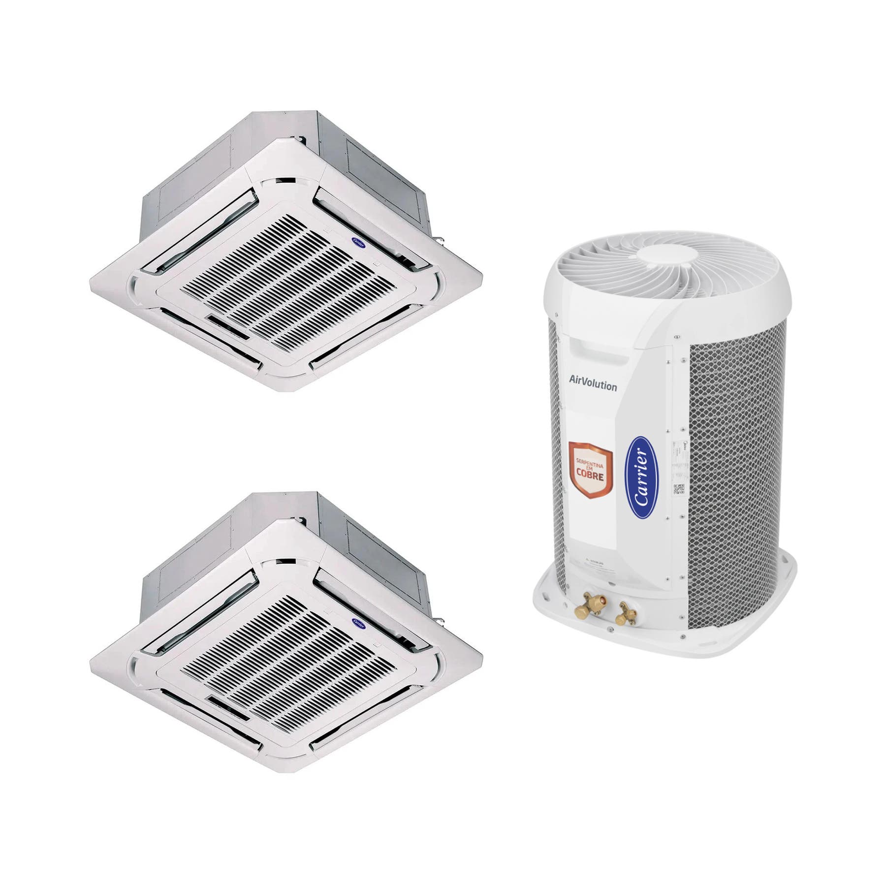 Ar Condicionado Cassete Frio 24000BTUs 220V Cassete Midea
