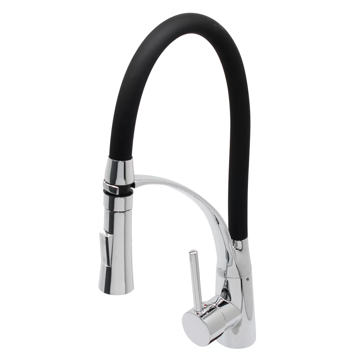 Torneira Gourmet Monocomando Flexível Cozinha Banheiro 1/2 pol Quente e Frio