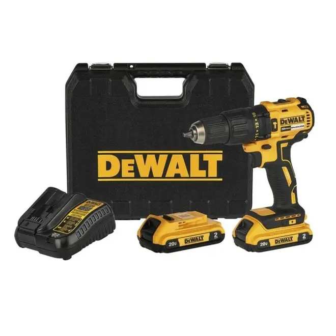 Parafusadeira e Furadeira de Impacto Dewalt DCD7781D2BR 20V Max 1/2eapos;eapos; com 2 Baterias e Carregador
